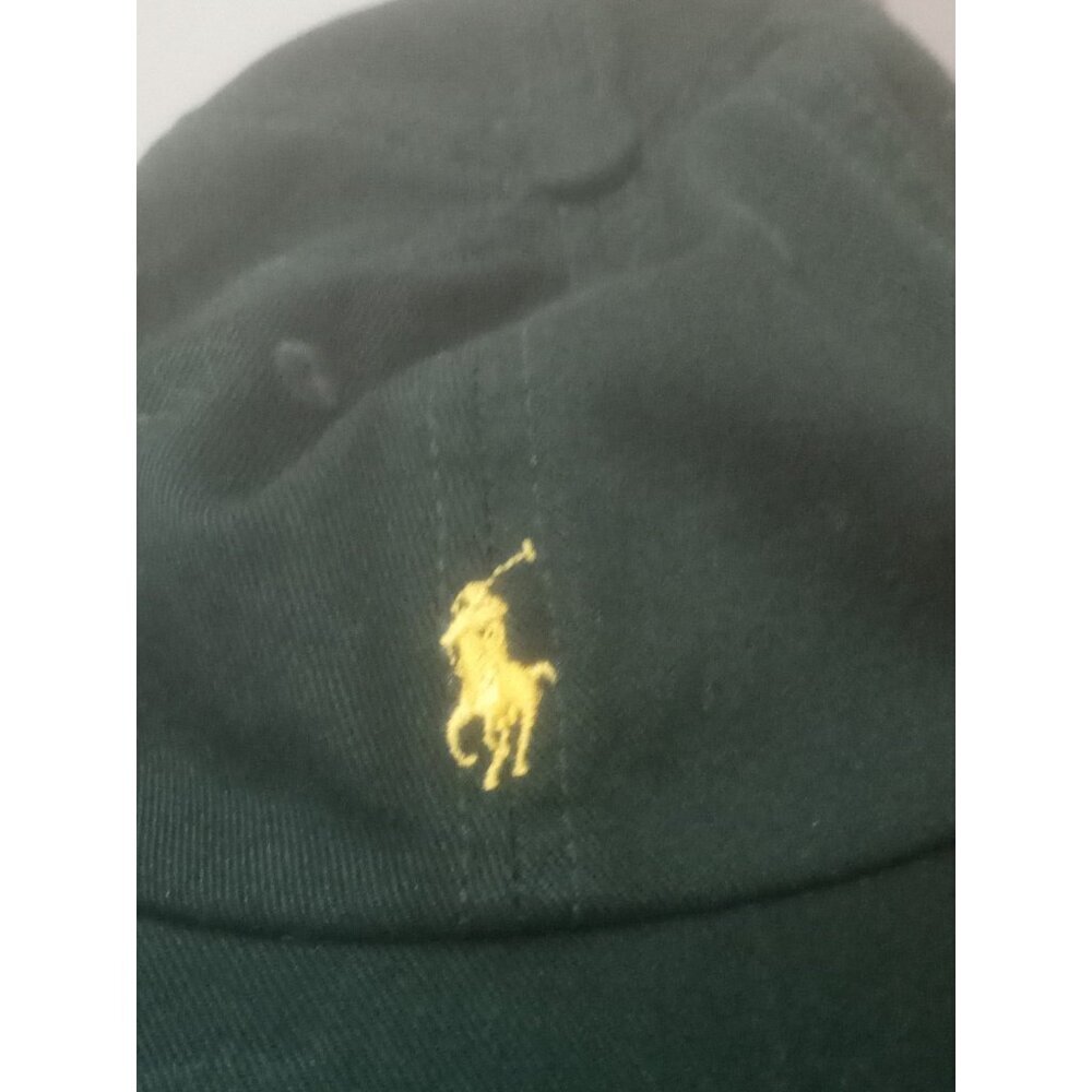 Polo Ralph Lauren Kids Toddler Hat Green Pony Baseball Cap One Size 12M-24M - Picture 3 of 10